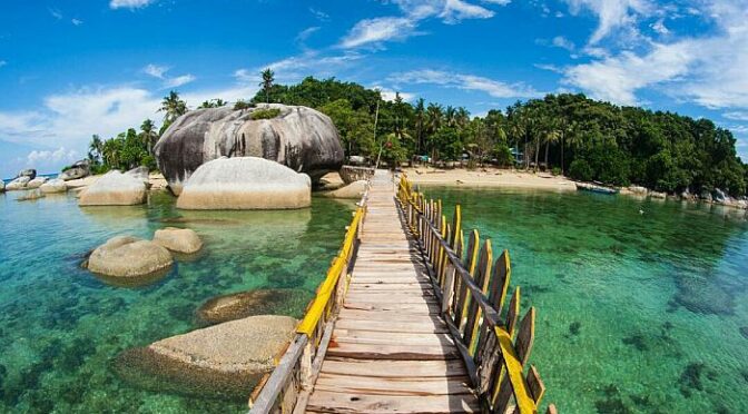 Wisata Asyik Pulau Kepayang di Belitung, Keren Banget!